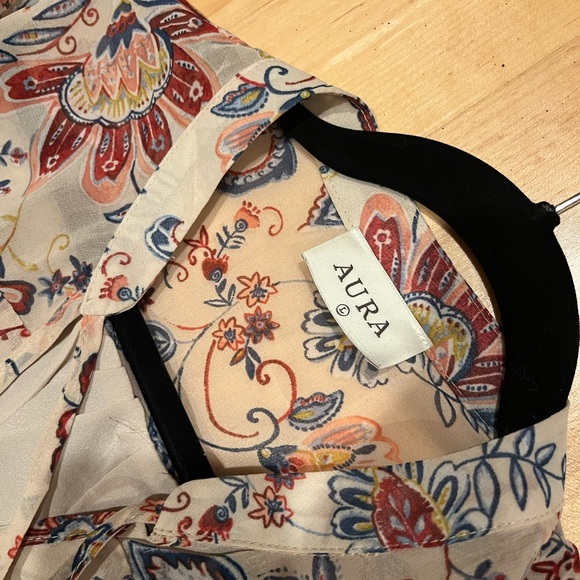 CUTE AURA FLOWING DRESS SZ L - Picture 9 of 12